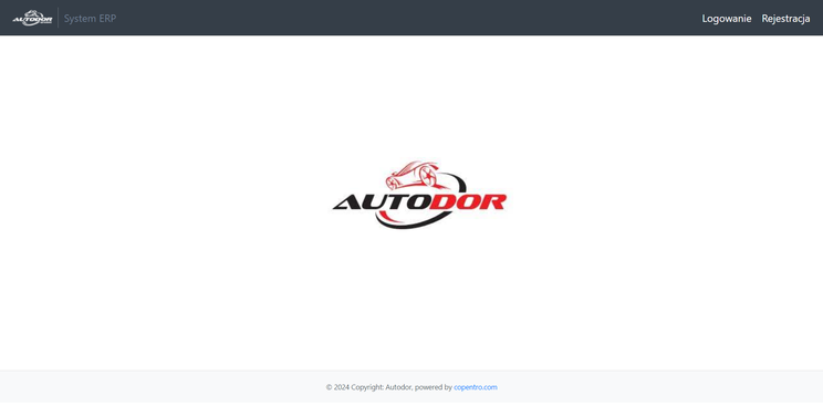 autodor login page