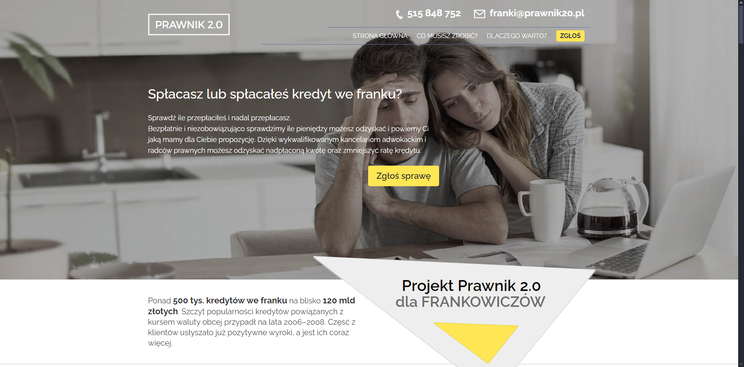 Prawnik20 - kredyty frankowe